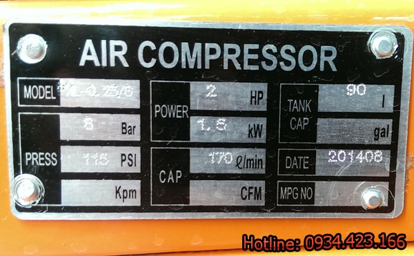 cum chinh ap may nen khi piston Cụm chỉnh áp máy nén khí piston 90 lít
