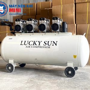 May Nen Khi Khong Dau 500l 8hp Lucky Sun 3