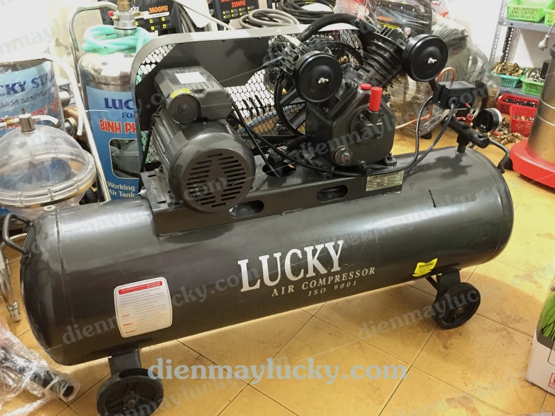 máy nén khí công nghiệp Lucky 120L